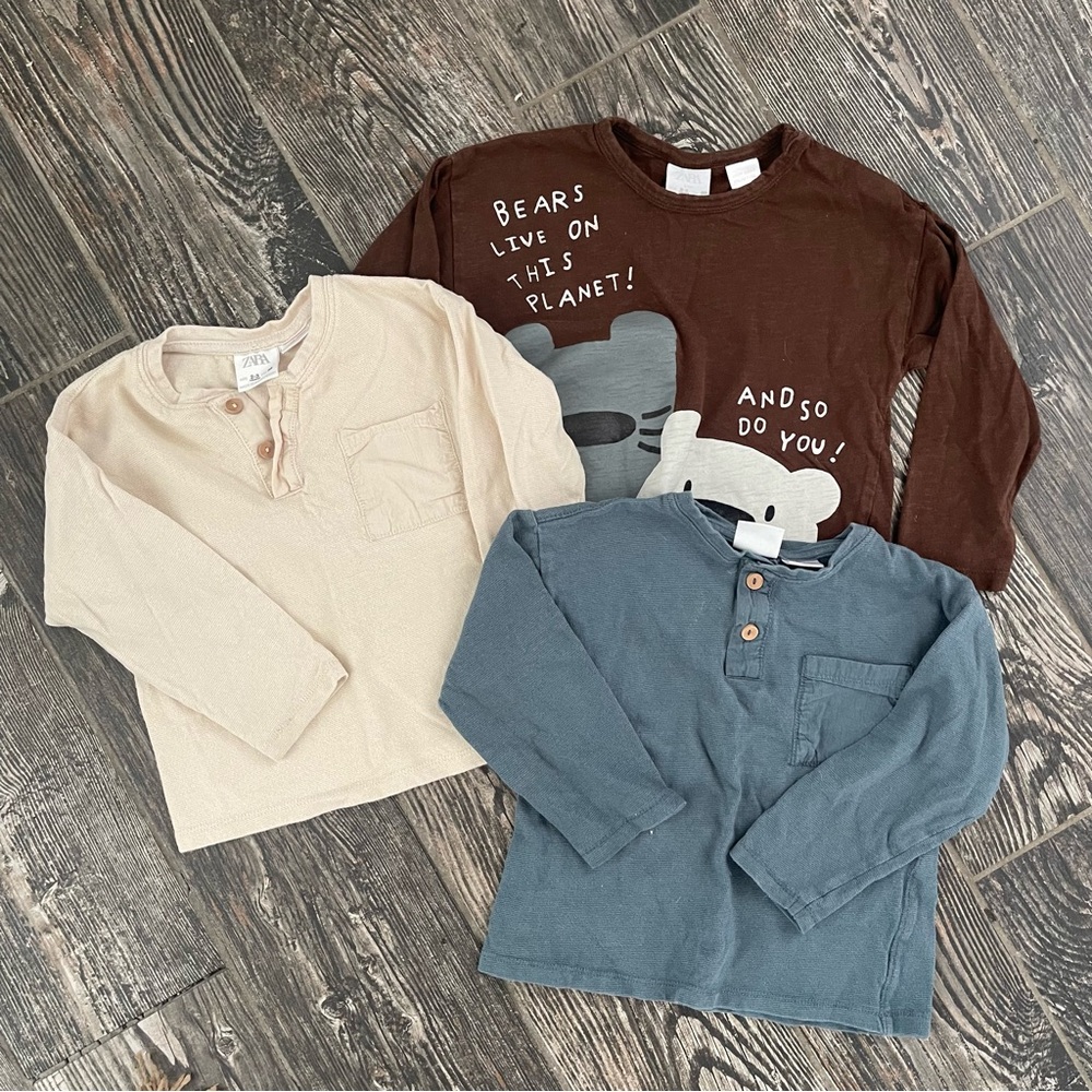Zara Long Sleeve Shirt Bundle